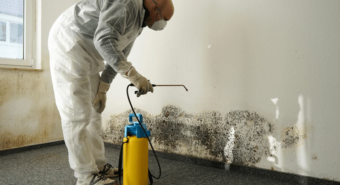 Mold remediation job in Katy, TX