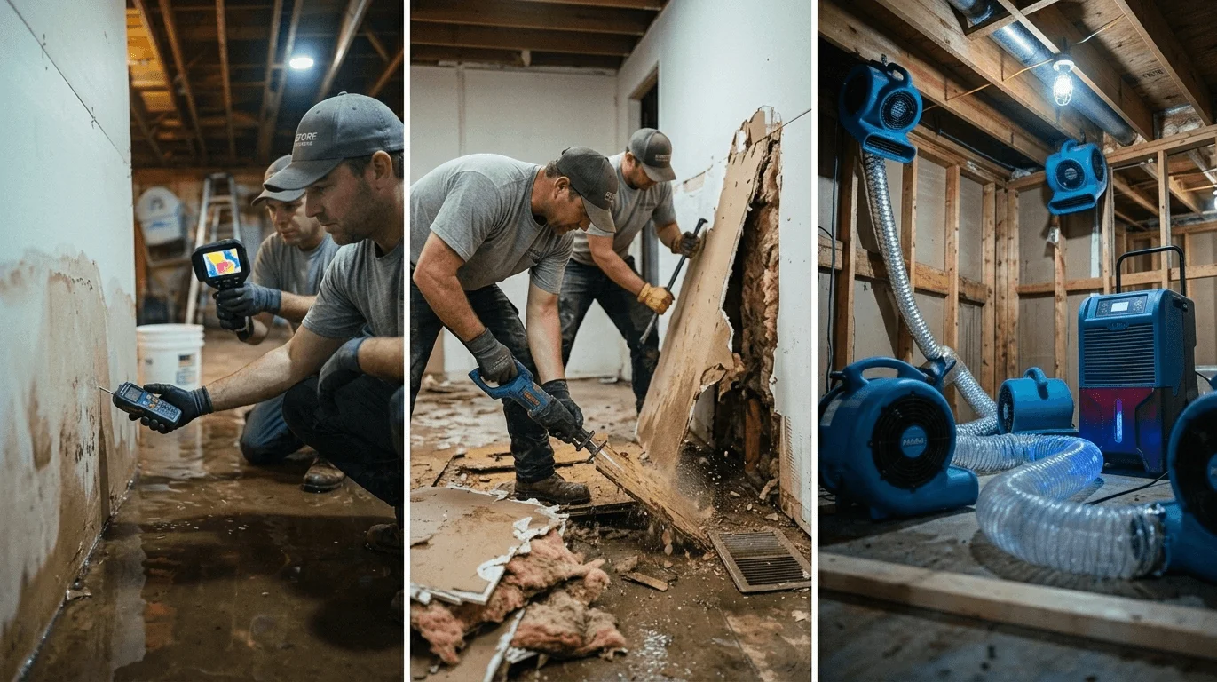 Residential and commercial water damage restoration in Katy, TX